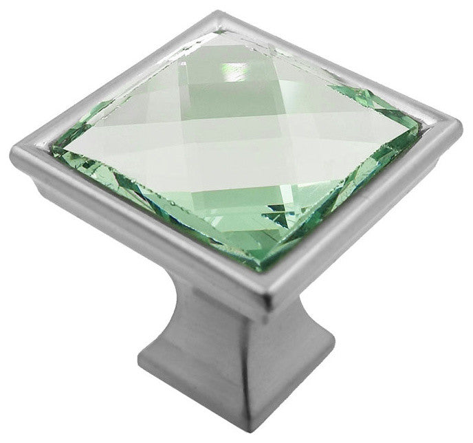 MultiFaceted Silver Snow Brushed Nickel Madison Classic Knob