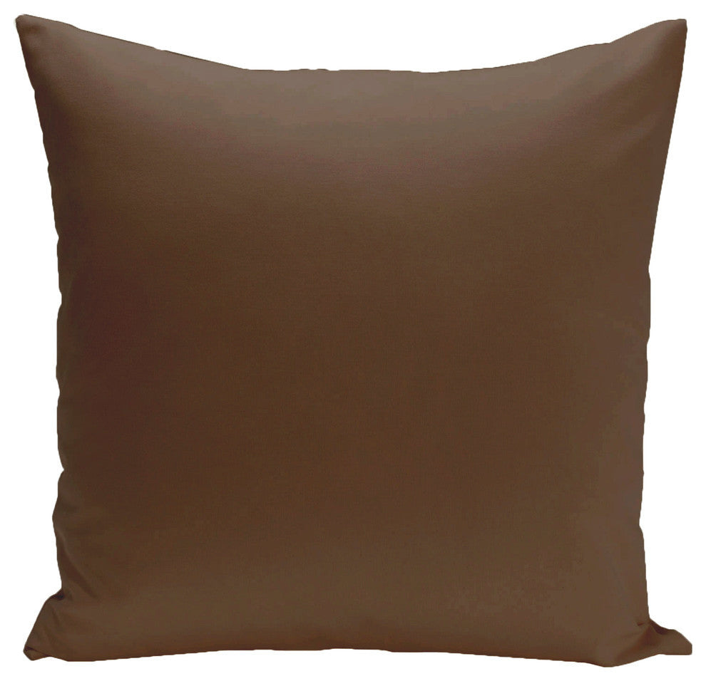 Asian Collection Solid Decorative Pillow, Oxen, 18"x18"