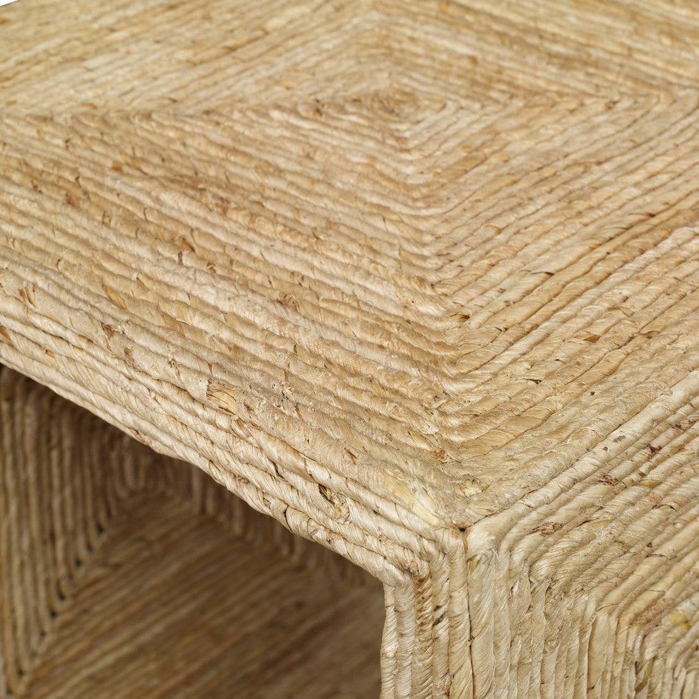 Uttermost Rora Coastal Woven Side table