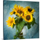 "Sun Inside" Wrapped Canvas Art Print, 24"x24"x1.5"