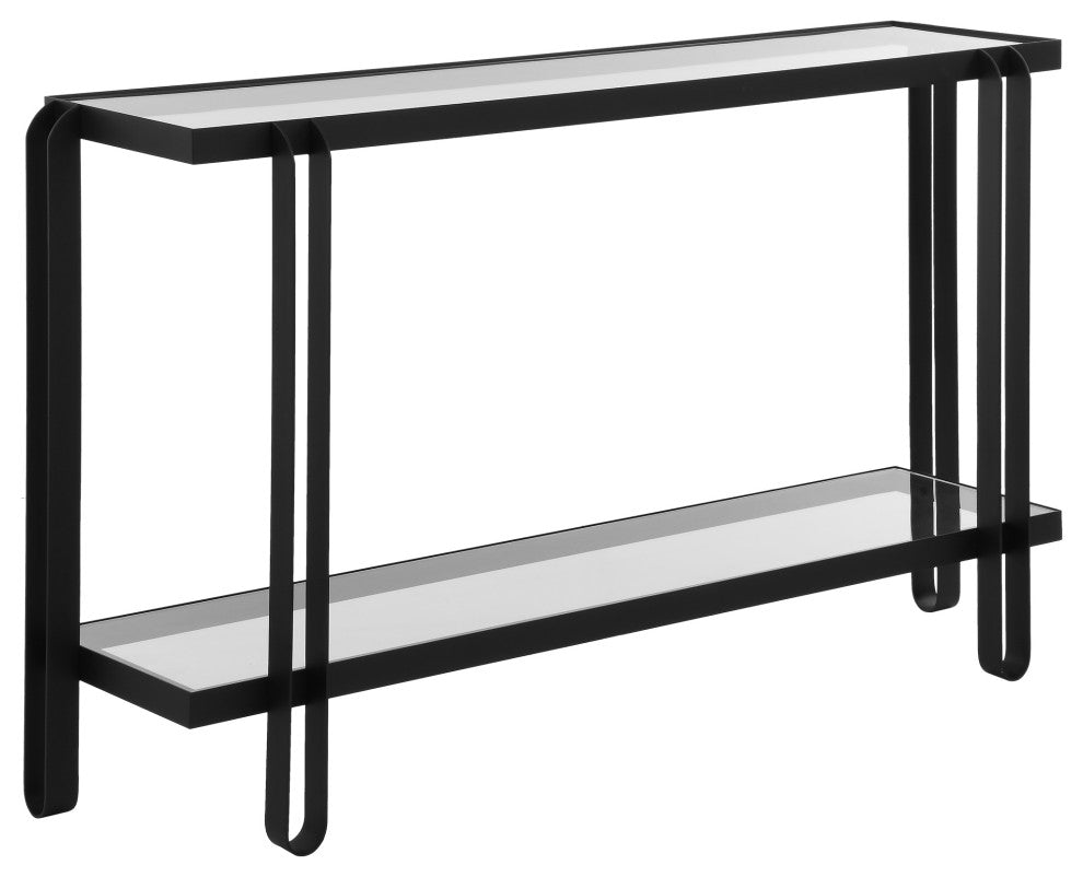 Uttermost - 24233 - Console Table - Shadow - Satin Black