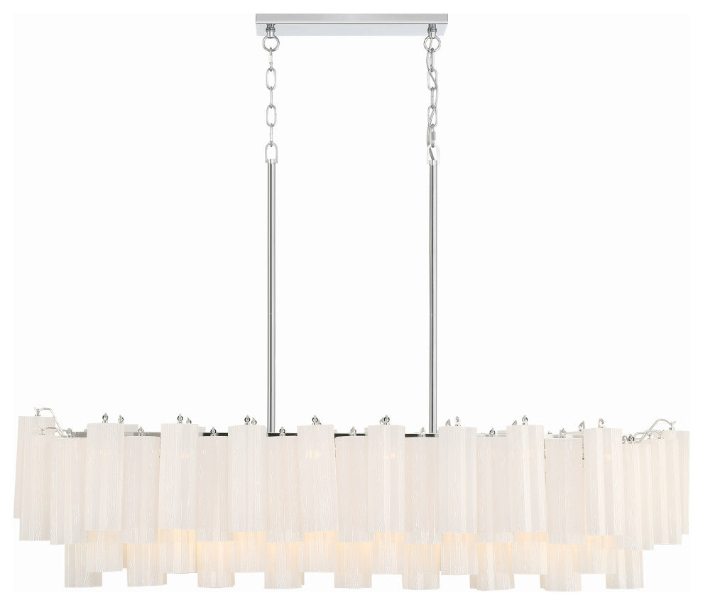 Crystorama Addis 14 Light Polished Chrome Chandelier