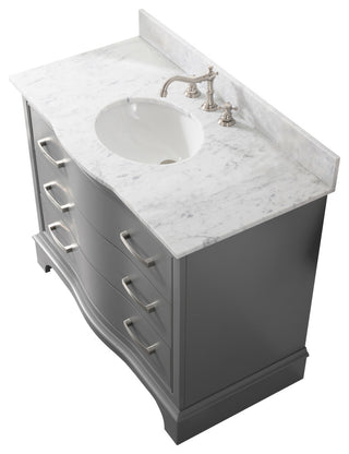 Monroe 42" Bathroom Vanity, Gray