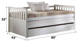 ACME Cominia Daybed and Pull-Out Bed, White