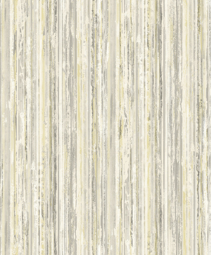Savanna Taupe Stripe Wallpaper Bolt