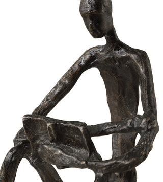 Uttermost Sit Back, Relax And Read, Iron Sculpture