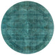 Ahgly Company Indoor Round Mid-Century Modern Area Rugs, 5' Round