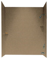 Swan 30x60x72 Solid Surface Bathtub Wall Kit, Barley