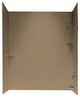 Swan 30x60x72 Solid Surface Bathtub Wall Kit, Barley
