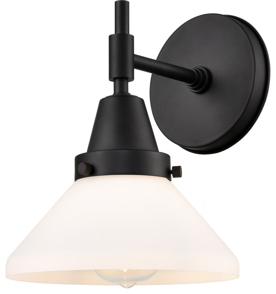 INNOVATIONS LIGHTING 447-1W-BK-G4471 Caden Sconce