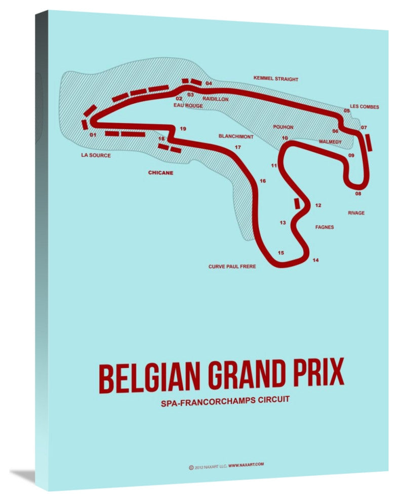 "Belgian Grand Prix 3" Fine Art Print