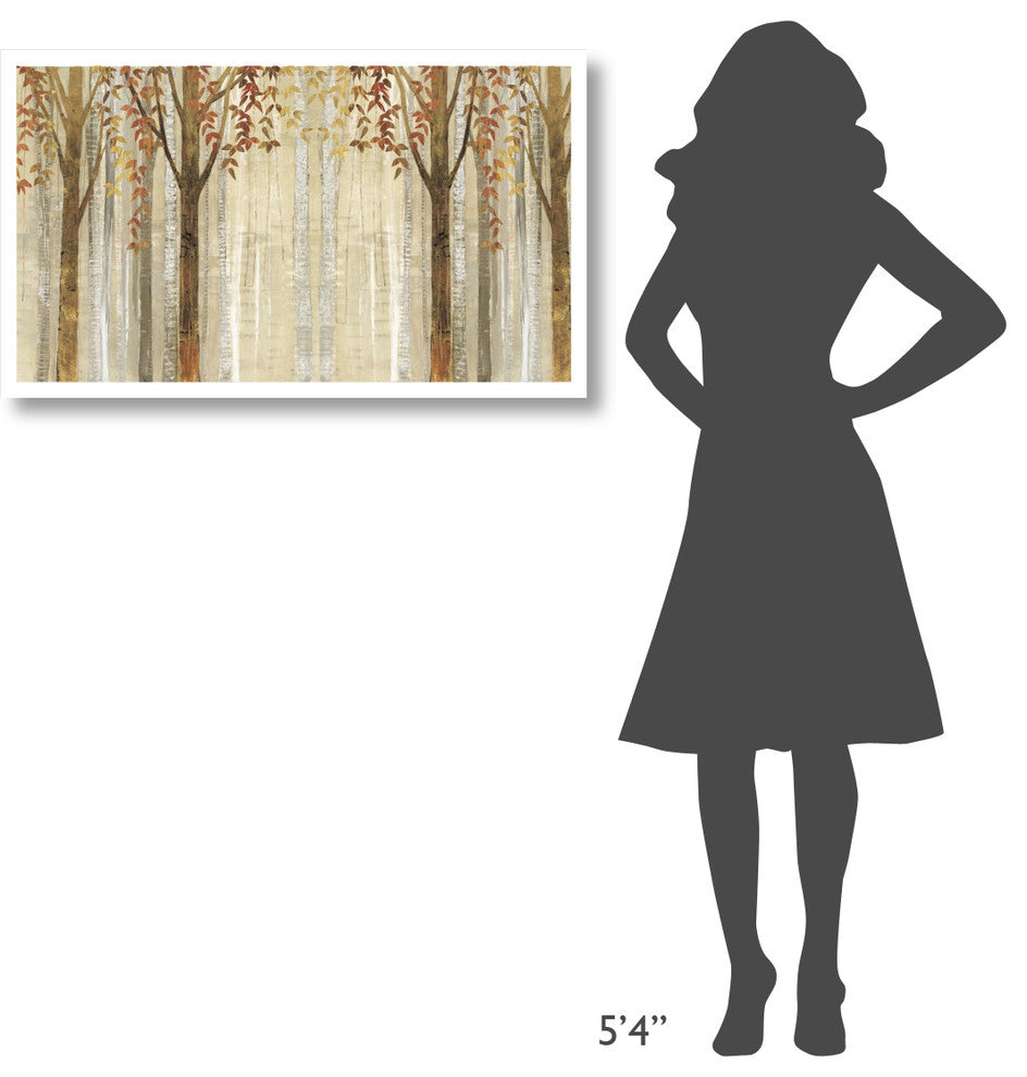 "Down to the Woods Autumn Crop" Digital Paper Print by Avery Tillmon, 38"x23"