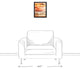 Manufactured Sunset Abstract 11x14 Black Framed Canvas
