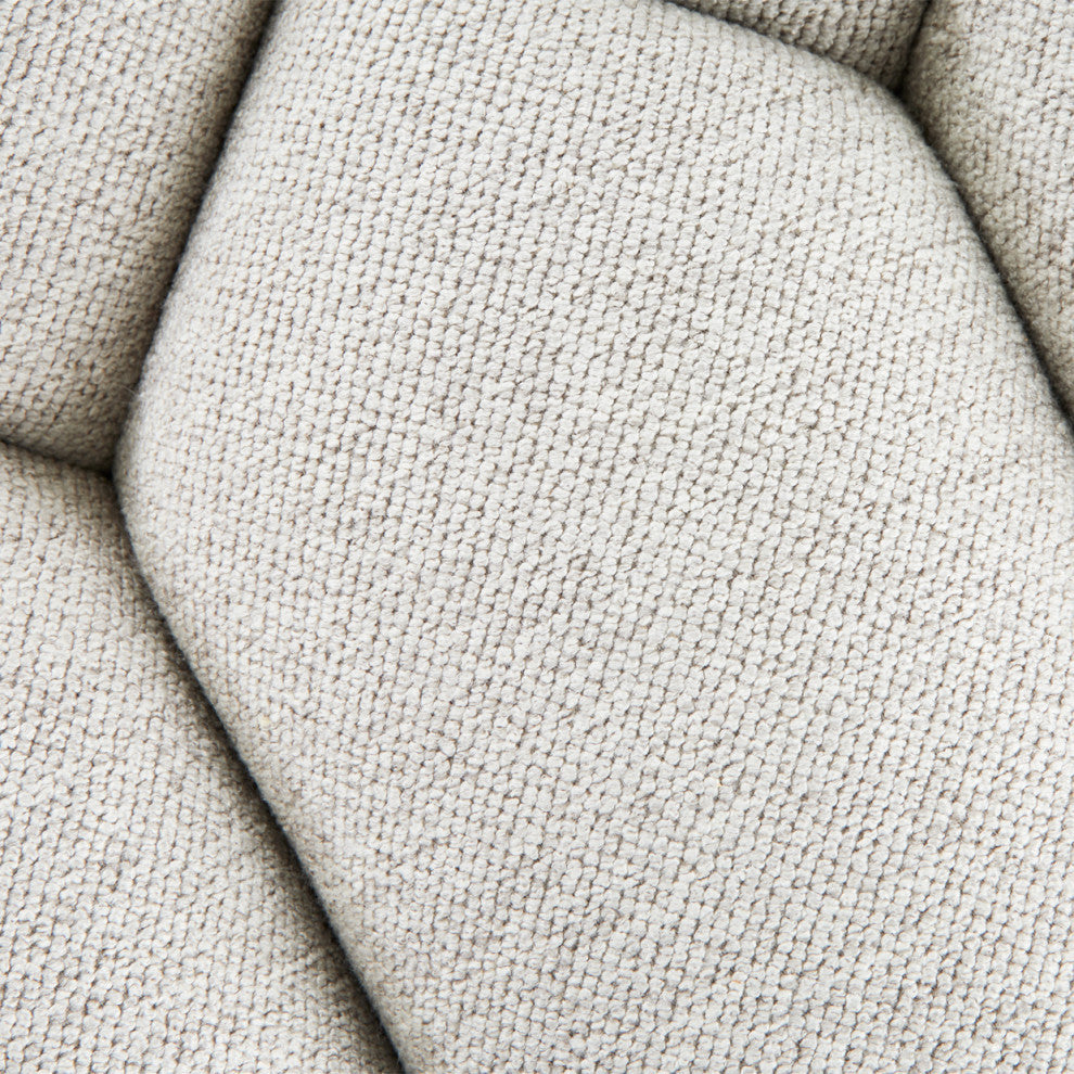 St. Charles Chenille Accent Bench, Dove Gray