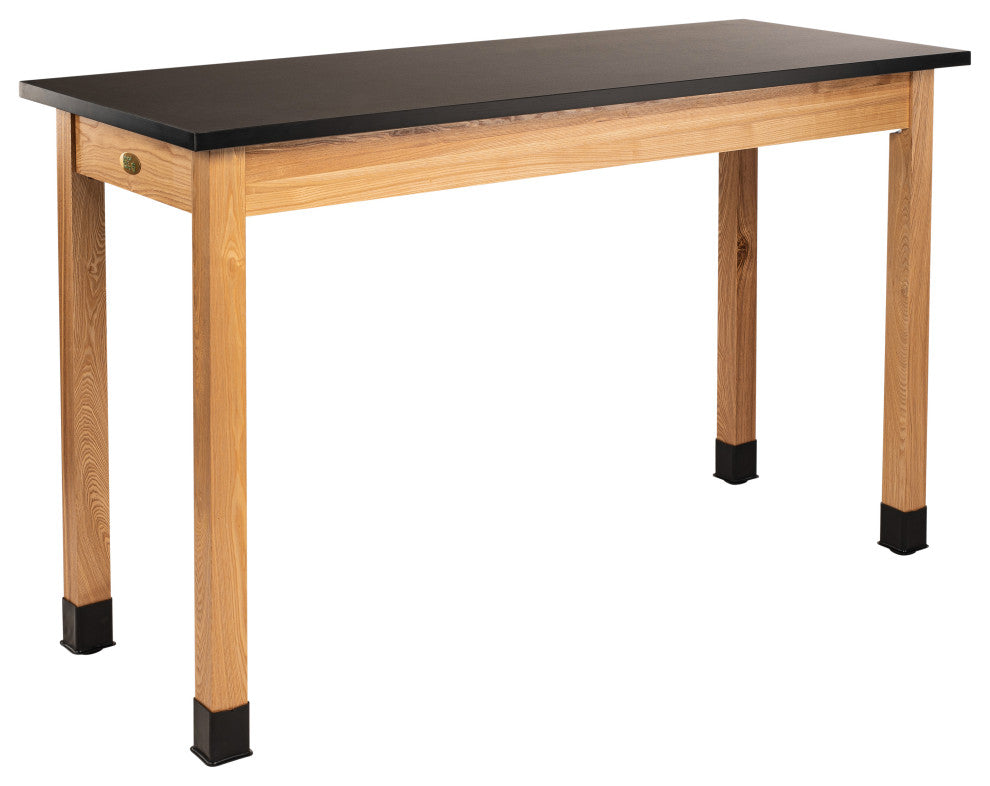 NPS Wood Science Lab Table, 30 x 72 x 36, Chemical Resistant Top