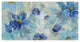 "Blue Flowers Whisper I" Digital Paper Print by Silvia Vassileva, 26"x14"