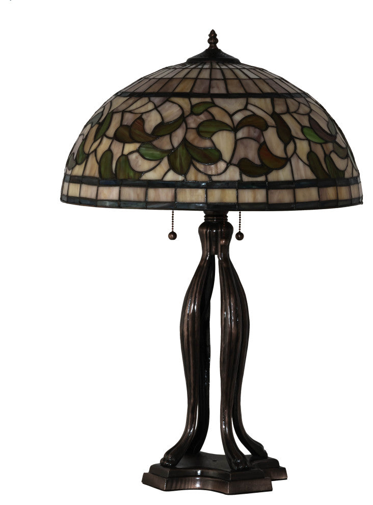 30 High Tiffany Turning Leaf Table Lamp