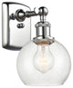 Innovations 516-1W-PC-G124-6 1 Light 6" Sconce, Polished Chrome