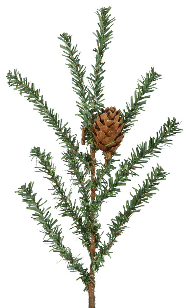 36" Carmel Pine W/Cones 995T Burlap Base