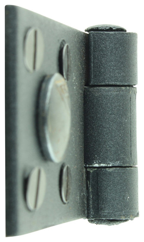 Heavy Duty Padlock Hasp Door Latch Large Black Wrought Iron 9.75" Strap