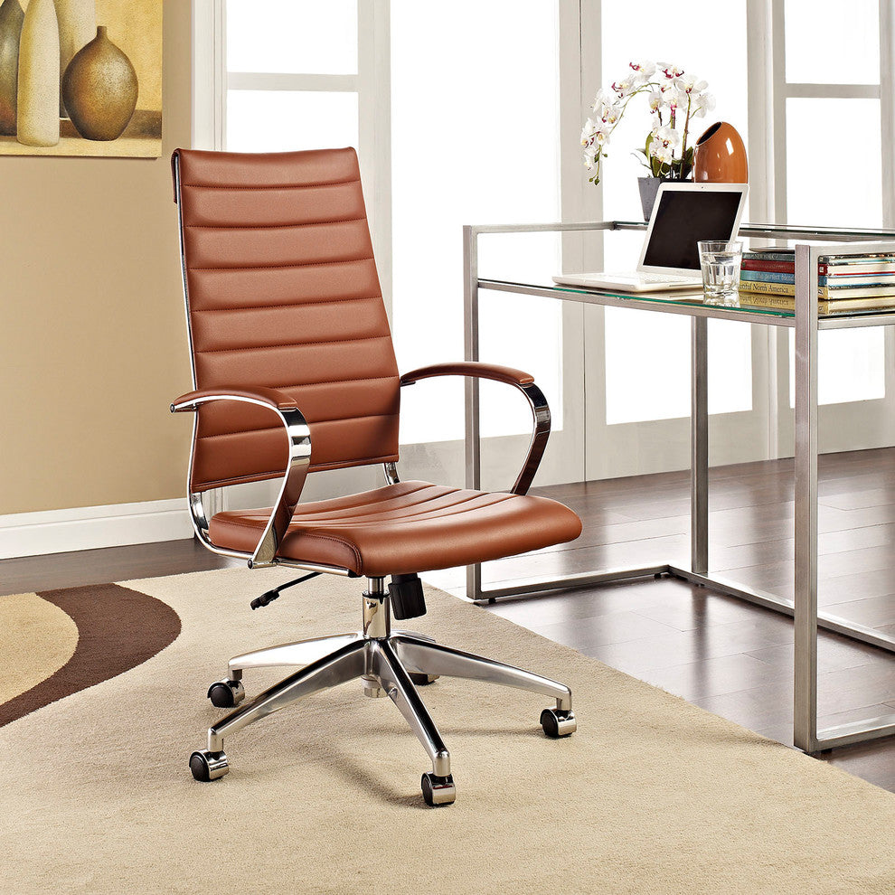 Terracotta Jive Highback Office Chair