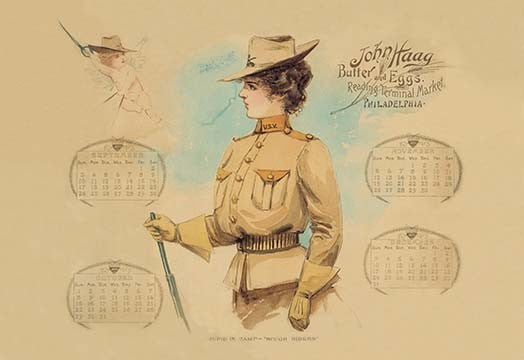 Lady in the Marines: John Haag Calendar - Paper Poster 20" x 30"