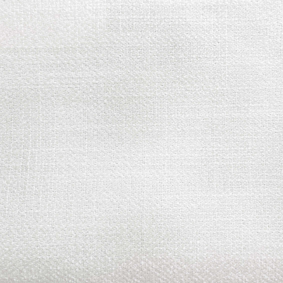 Luxe Upholstered King Bed, White