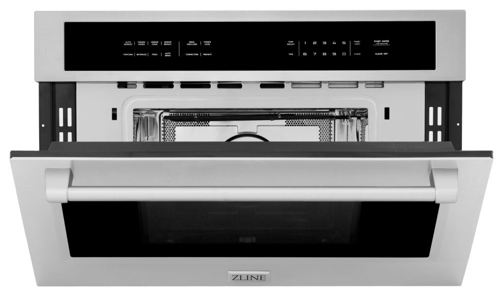 ZLINE 30" Microwave Oven, Stainless Steel With Traditional Handle, MWO-30