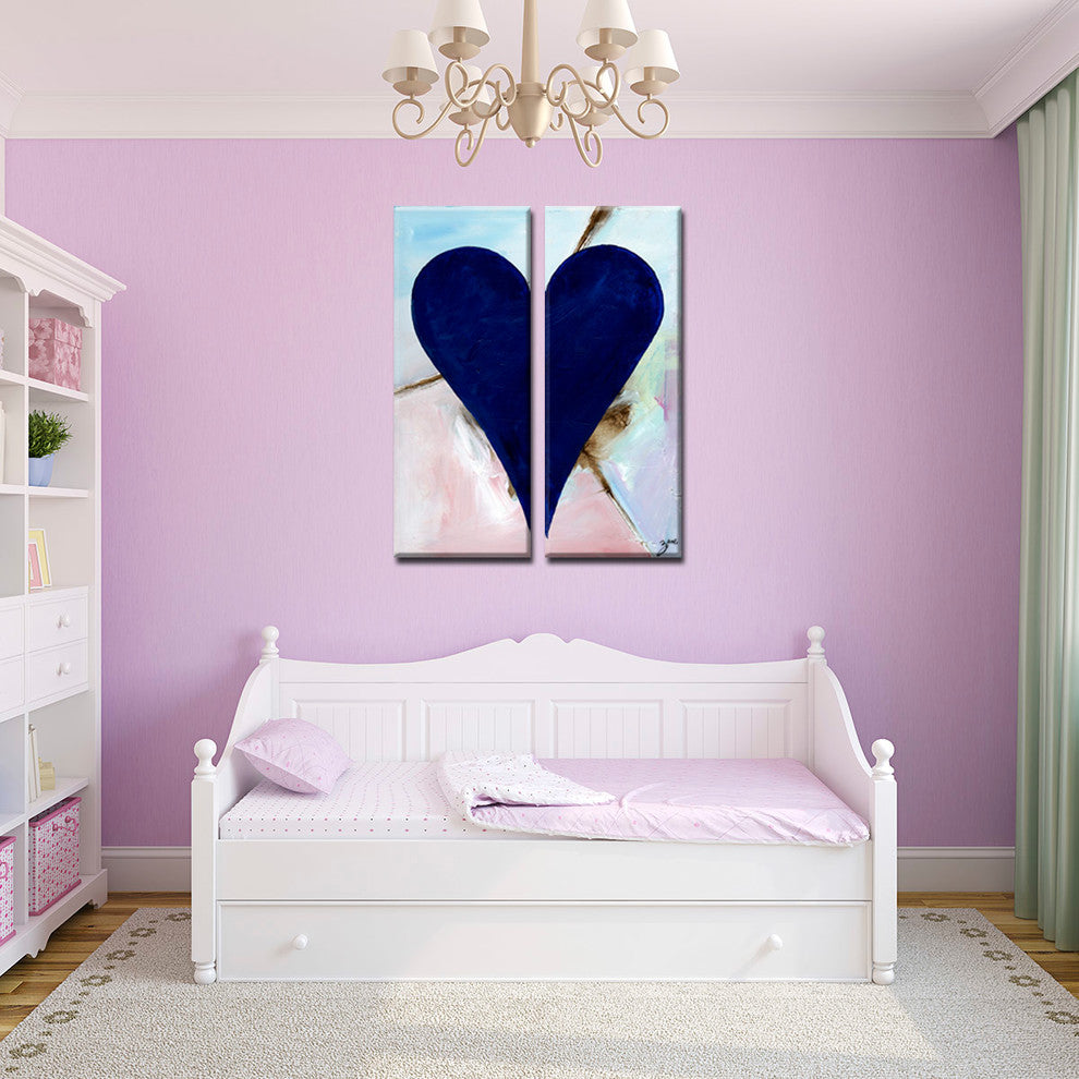 Heartwork "Felipe" 2-Piece Canvas Art Set, 40"x16"