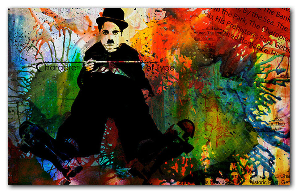 Chaplin  Acrylic Wall Art