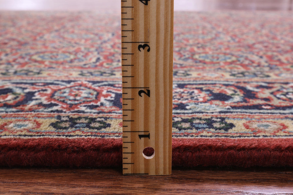 Persian Hill Herati Handmade Wool Runner Rug 3' 11" X 16' 2" - Q13163