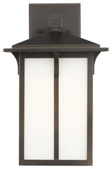 Tomek Medium 1-Light Outdoor Wall Lantern, Antique Bronze