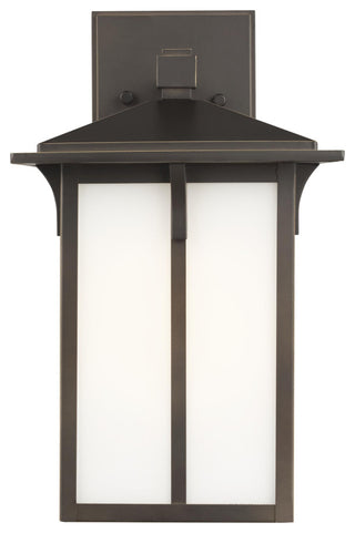 Tomek Medium 1-Light Outdoor Wall Lantern, Antique Bronze