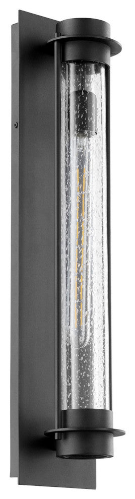 Quorum 708-24-69 One Light Outdoor Lantern, Black Finish
