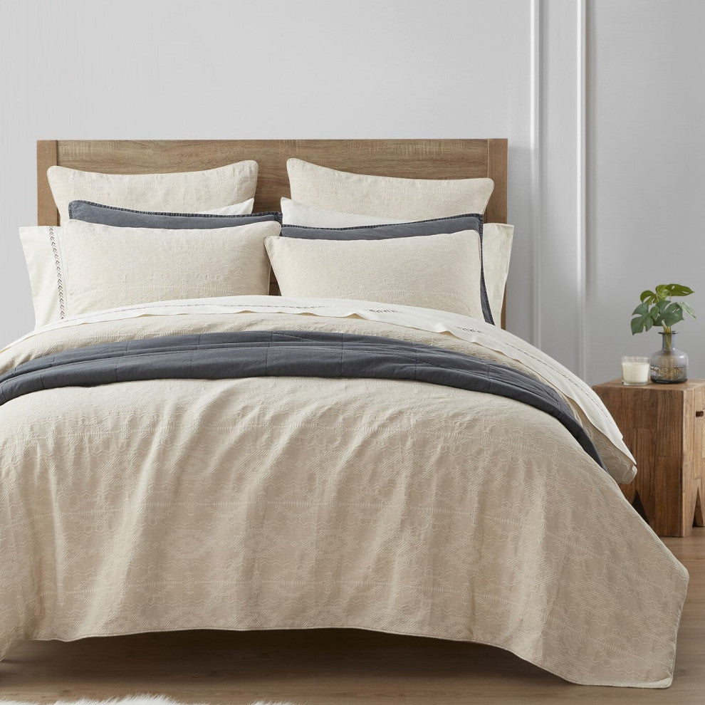 Tempe Matelasse Duvet Cover Set, 3 Piece, Twin