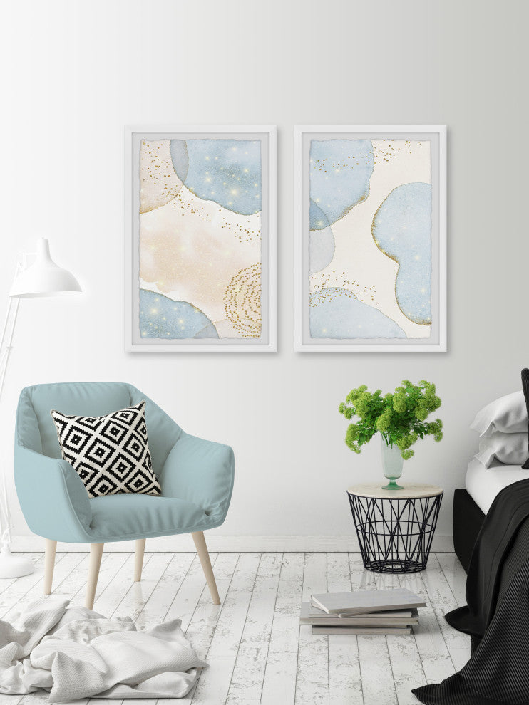 Disputed Territory Diptych, 2-Piece Set, 12x18 Panels