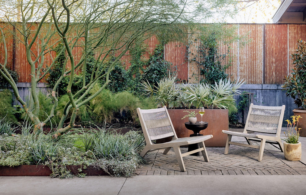 Julian Outdoor Chair-Weathered Grey