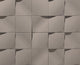 8"x8 "Interior/Exterior Concrete Wall Tile, Wave, Beige