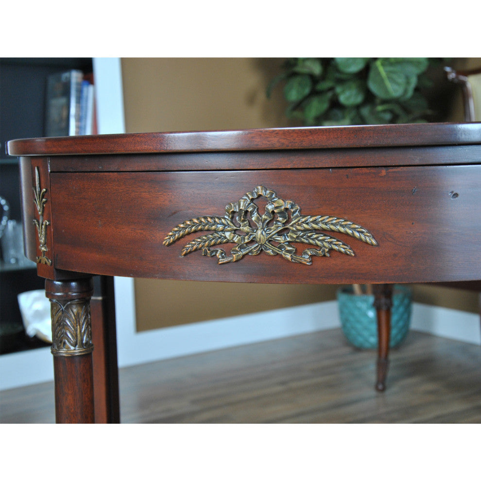 NVIN0119 Kittinger Mahogany Console with Columns A903