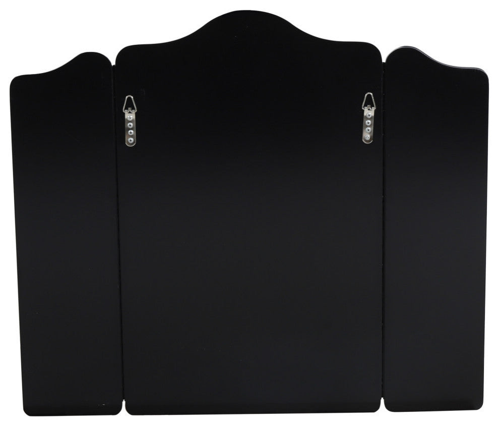 Jeffery Modern Glam Foldable 3-Panel Vanity Mirror