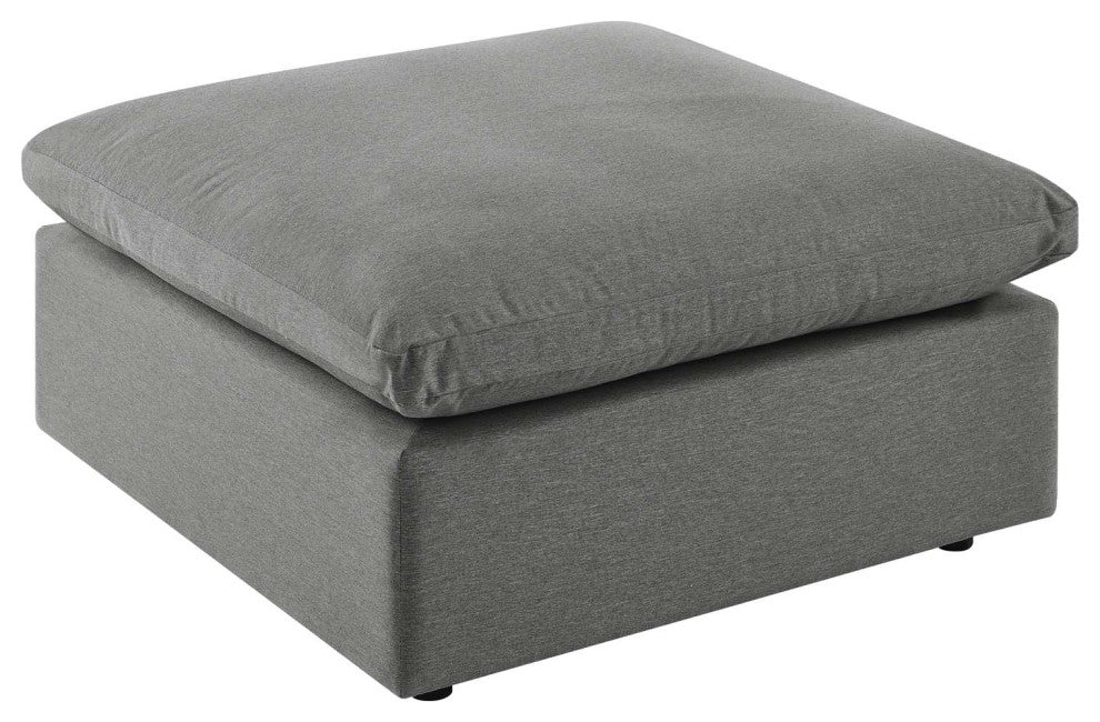 Commix 4-Piece Outdoor Patio Sectional Sofa Charcoal -5580