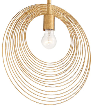 Crystorama Lighting Group DOR-B7701 Doral 14"W Wrought Iron - Renaissance Gold