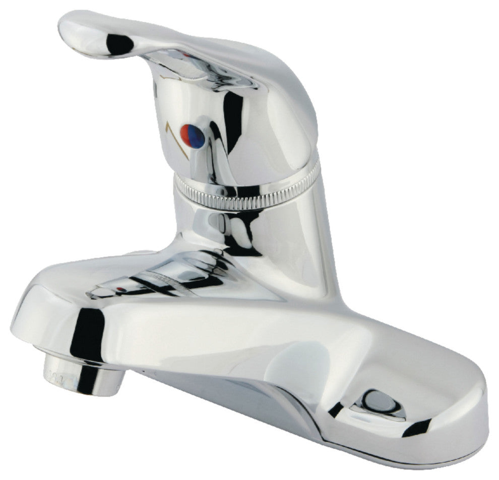 Kingston Brass Single-Handle 4" Centerset Bathroom Faucet, Polished Chrome