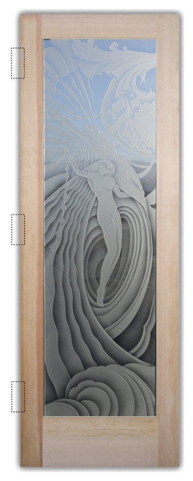 Interior Prehung Door or Interior Slab Door - Radiant Ladies - Douglas Fir...