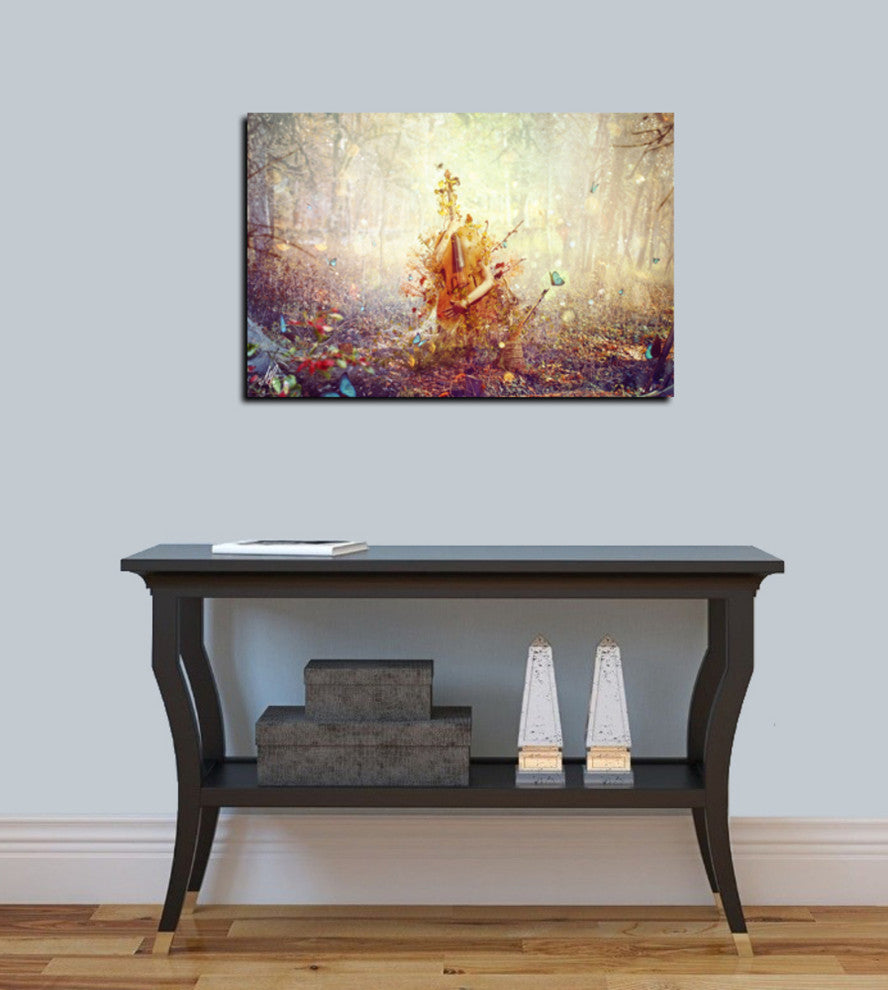 Cortesi Home "Silence" by Mario Sanchez Nevado, Giclee Canvas Wall Art, 28"x40"