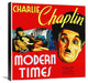 "Modern Times, 1936" Stretched Canvas Giclee by Hollywood Photo Archive, 22"x22"