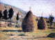 Silvestro Lega Pagliai al Sole Wall Decal