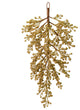 Glitter Berry Artificial Christmas Teardrop , Gold, 33"