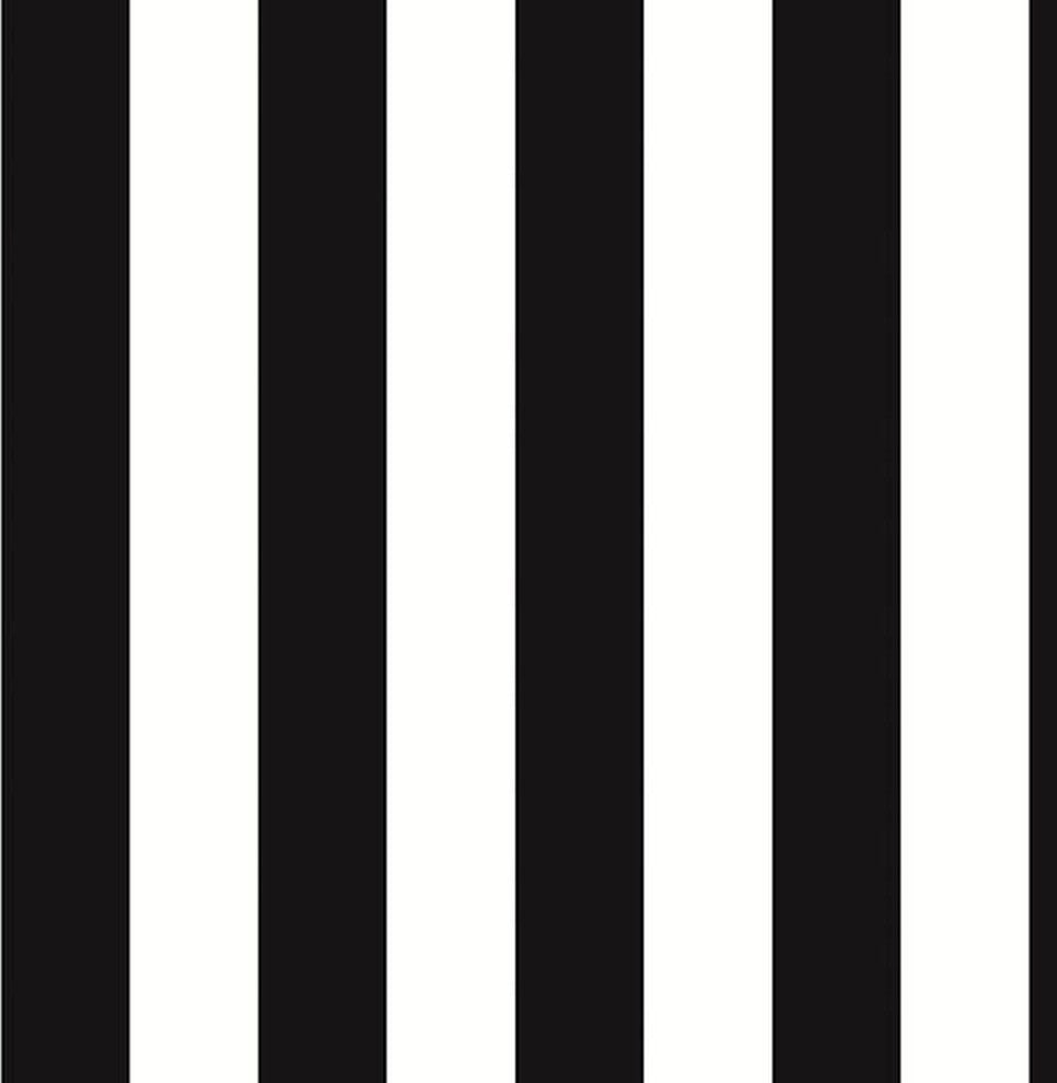 Stripes And Damasks 3, Classic Damask Stripes Black, White Wallpaper Sample