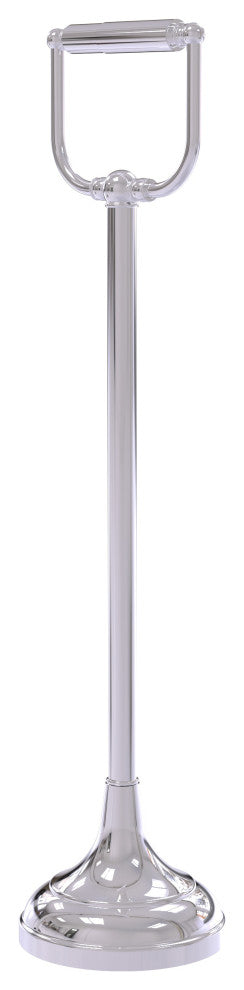 Free Standing Toilet Tissue Holder, Polished Chrome